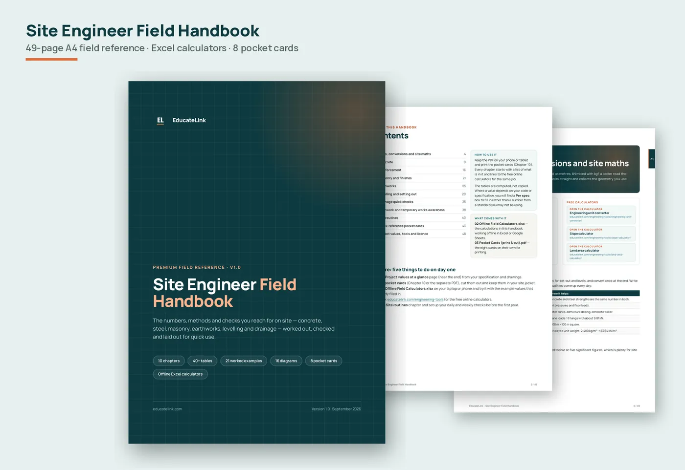 Cover and contents