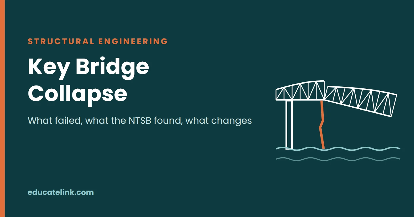 Key Bridge Collapse: What Happened and the Engineering Lessons